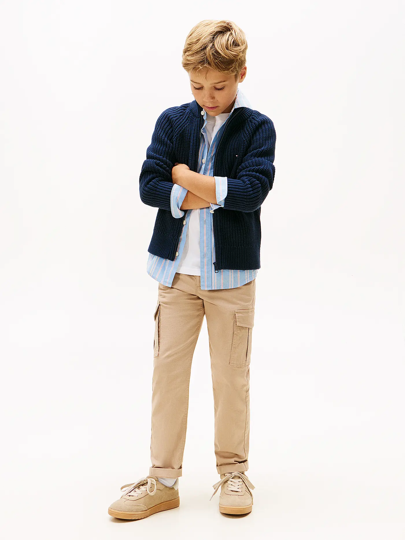 TOMMY HILFIGER | Jungen Strickjacke | 
